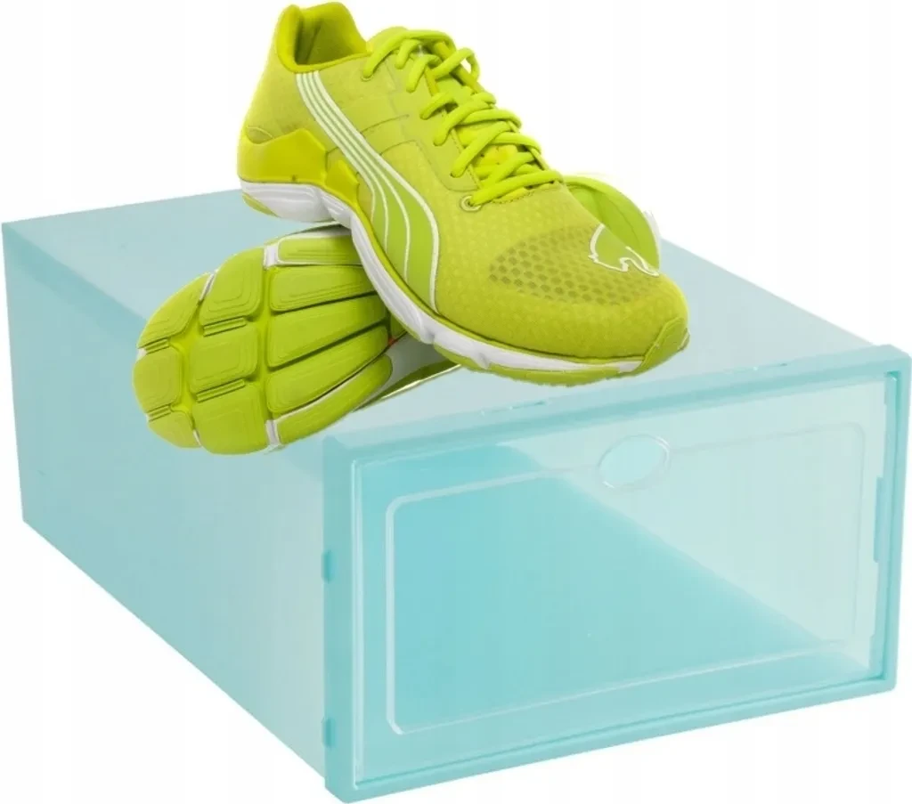 Schuhkarton-Organizer – Größe M – Klappmodul – Blau